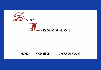 Sir Lancelot screenshot 5 for Atari 2600